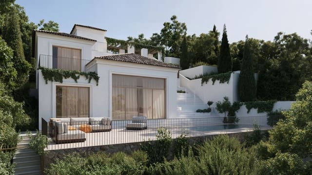 4 sypialnia Willa na sprzedaż w Elviria, Marbella z basenem - 2 850 000 € (Ref: 9992273)
