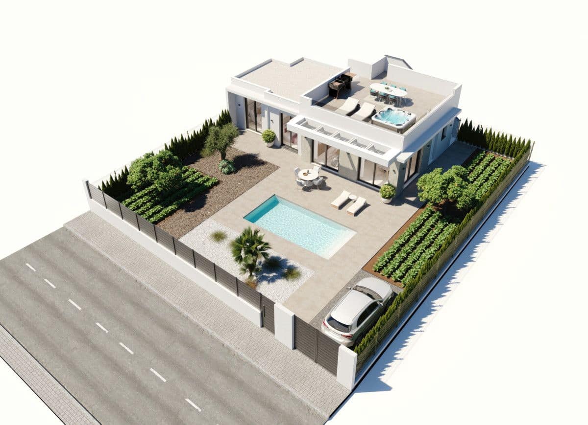 3 makuuhuone Huvila myytävänä paikassa Hacienda del Alamo mukana uima-altaan - 519 900 € (Ref: 9992300)