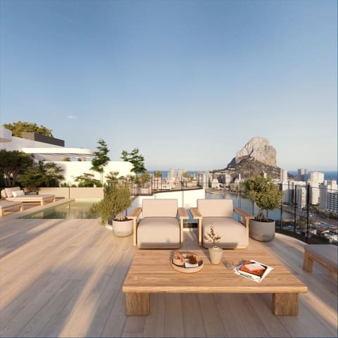 3 soveværelse Lejlighed til salg i Playa Arenal - Bol, Calpe / Calp med swimmingpool - € 527.000 (Ref: 9992352)