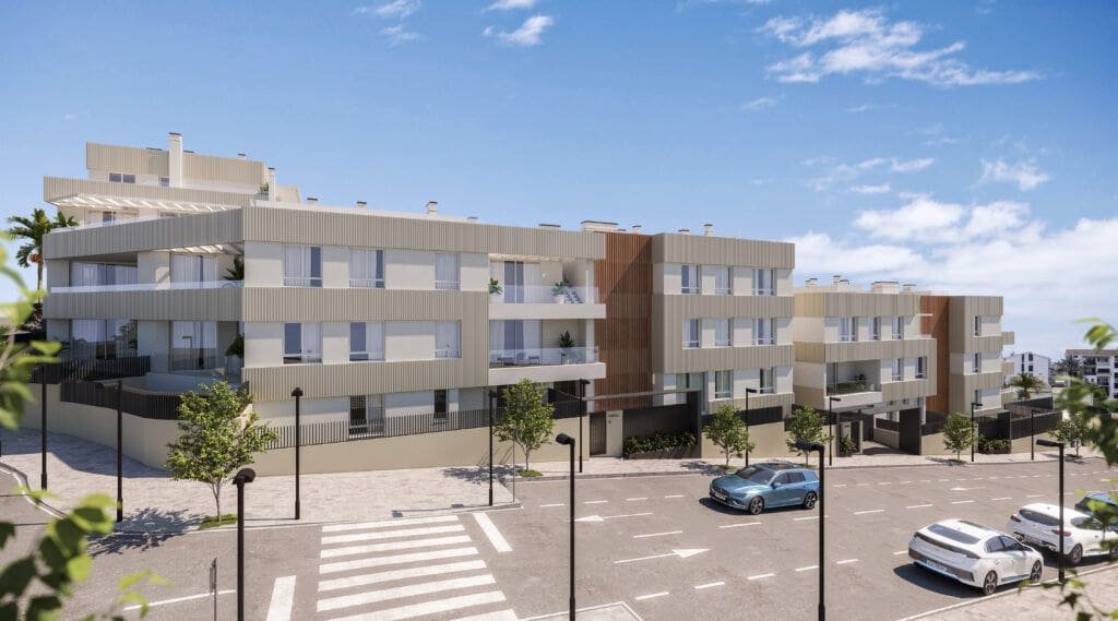 3 quarto Apartamento para venda em Estepona com piscina - 550 000 € (Ref: 9992446)