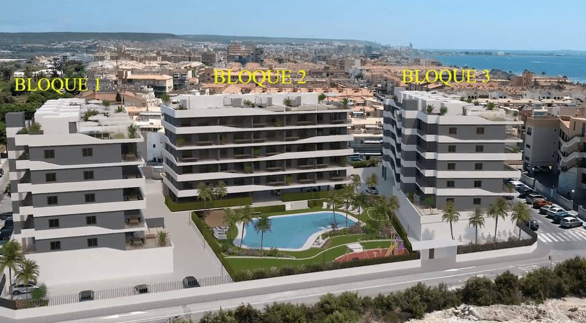 3 camera da letto Appartamento in vendita in Santa Pola con piscina - 375.000 € (Rif: 9992461)