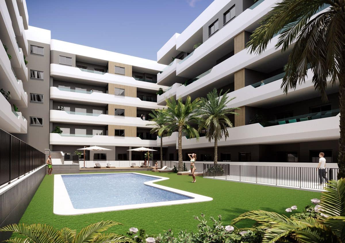2 makuuhuone Huoneisto myytävänä paikassa Santa Pola mukana uima-altaan - 298 000 € (Ref: 9992463)