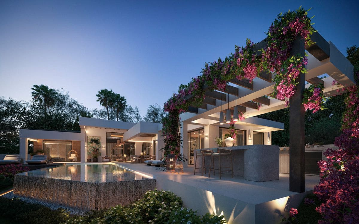 Chalet de 4 habitaciones en Nueva Andalucia en venta con piscina - 3.990.000 € (Ref: 9992481)