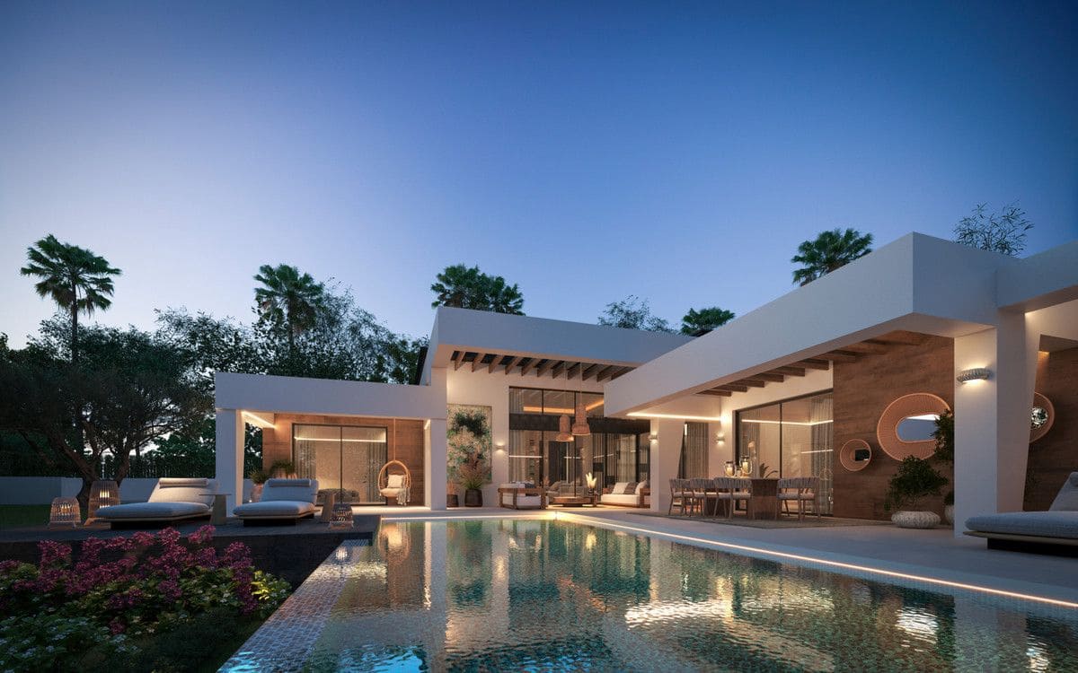 Chalet de 4 habitaciones en Nueva Andalucia en venta con piscina - 3.990.000 € (Ref: 9992481)