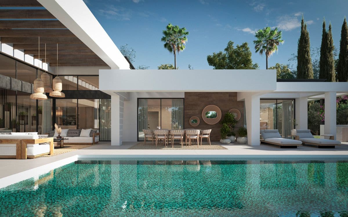 Chalet de 4 habitaciones en Nueva Andalucia en venta con piscina - 3.990.000 € (Ref: 9992481)
