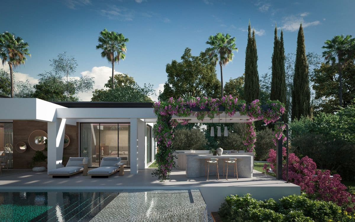 Chalet de 4 habitaciones en Nueva Andalucia en venta con piscina - 3.990.000 € (Ref: 9992481)