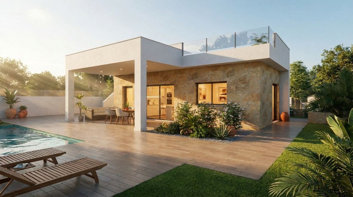 3 soveværelse Villa til salg i Jacarilla med swimmingpool - € 495.000 (Ref: 9992488)