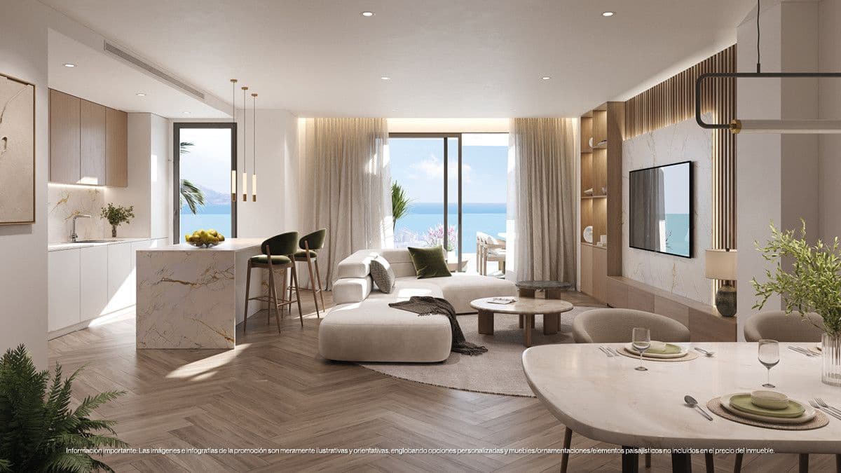 1 makuuhuone Huoneisto myytävänä paikassa Benalmadena Costa mukana uima-altaan - 363 000 € (Ref: 9992567)