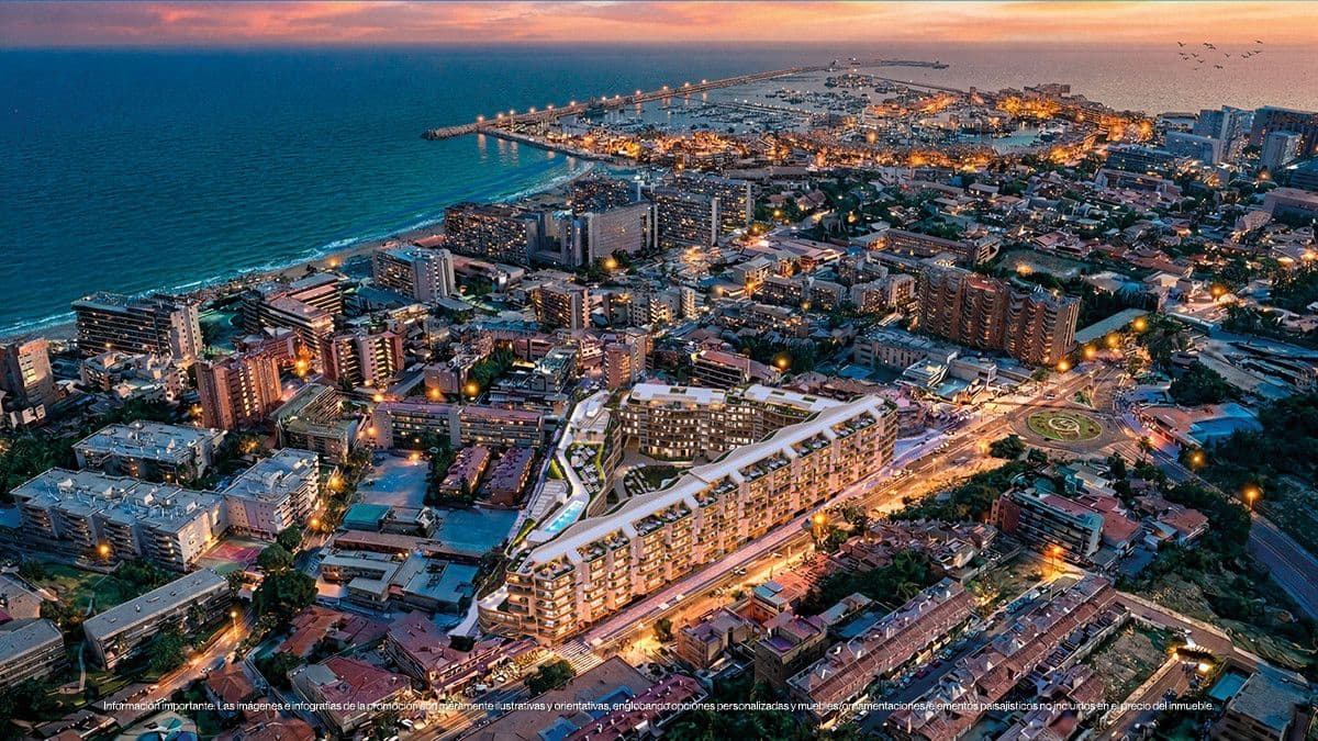 1 makuuhuone Huoneisto myytävänä paikassa Benalmadena Costa mukana uima-altaan - 363 000 € (Ref: 9992567)