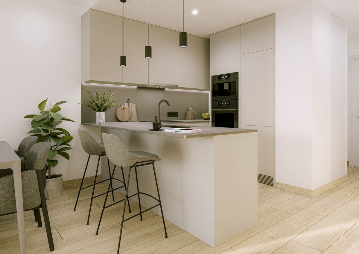Apartamento de 2 habitaciones en El Limonar en venta con piscina - 295.000 € (Ref: 9992603)