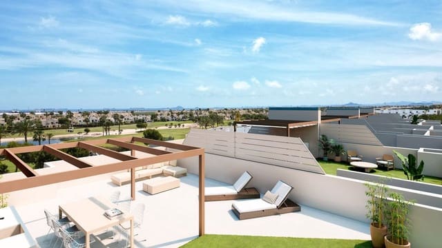 3 quarto Apartamento para venda em Roda, San Javier com piscina - 359 000 € (Ref: 9992608)