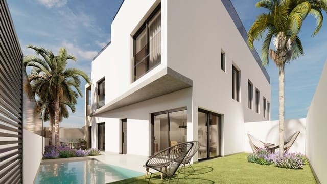 2 soveværelse Villa til salg i Lo Pagan, San Pedro del Pinatar med swimmingpool - € 258.900 (Ref: 9992698)