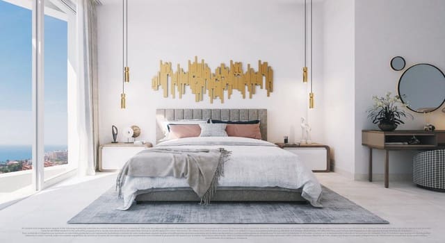 Apartamento de 3 habitaciones en La Cala de Mijas, Mijas en venta con piscina - 1.350.000 € (Ref: 9992707)