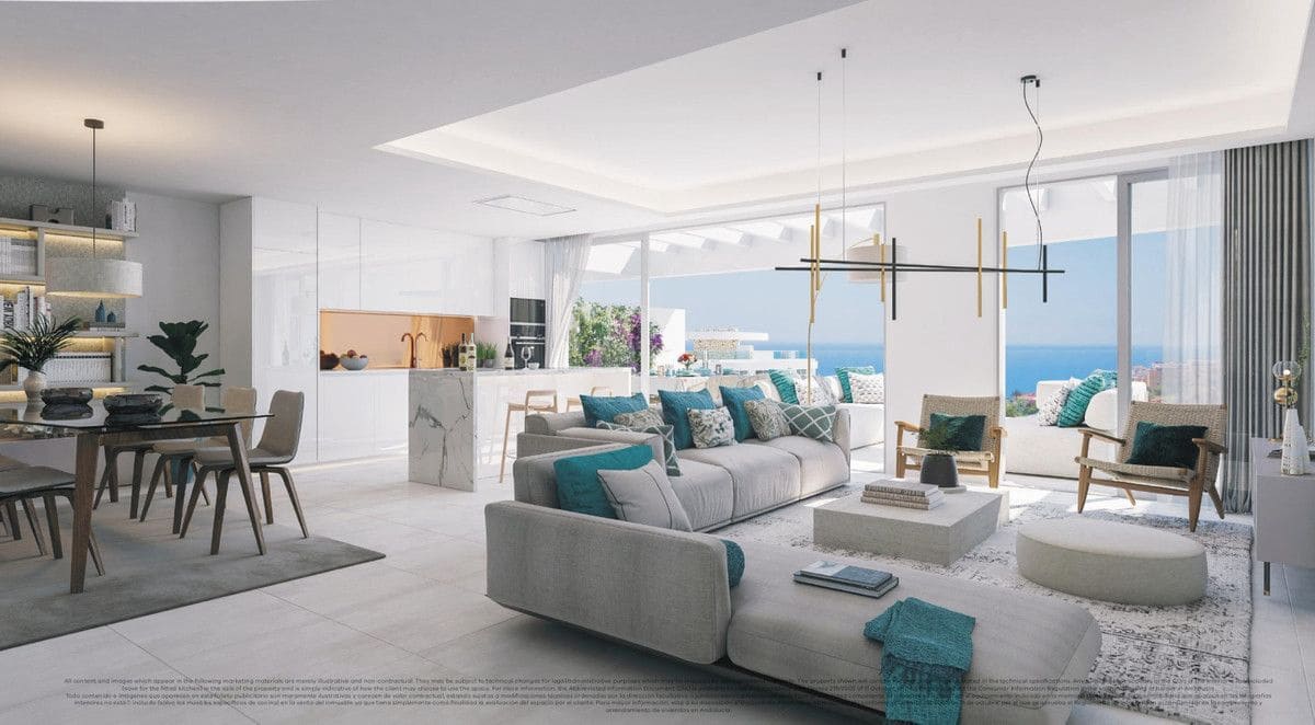 Apartamento de 3 habitaciones en La Cala de Mijas en venta con piscina - 1.350.000 € (Ref: 9992707)