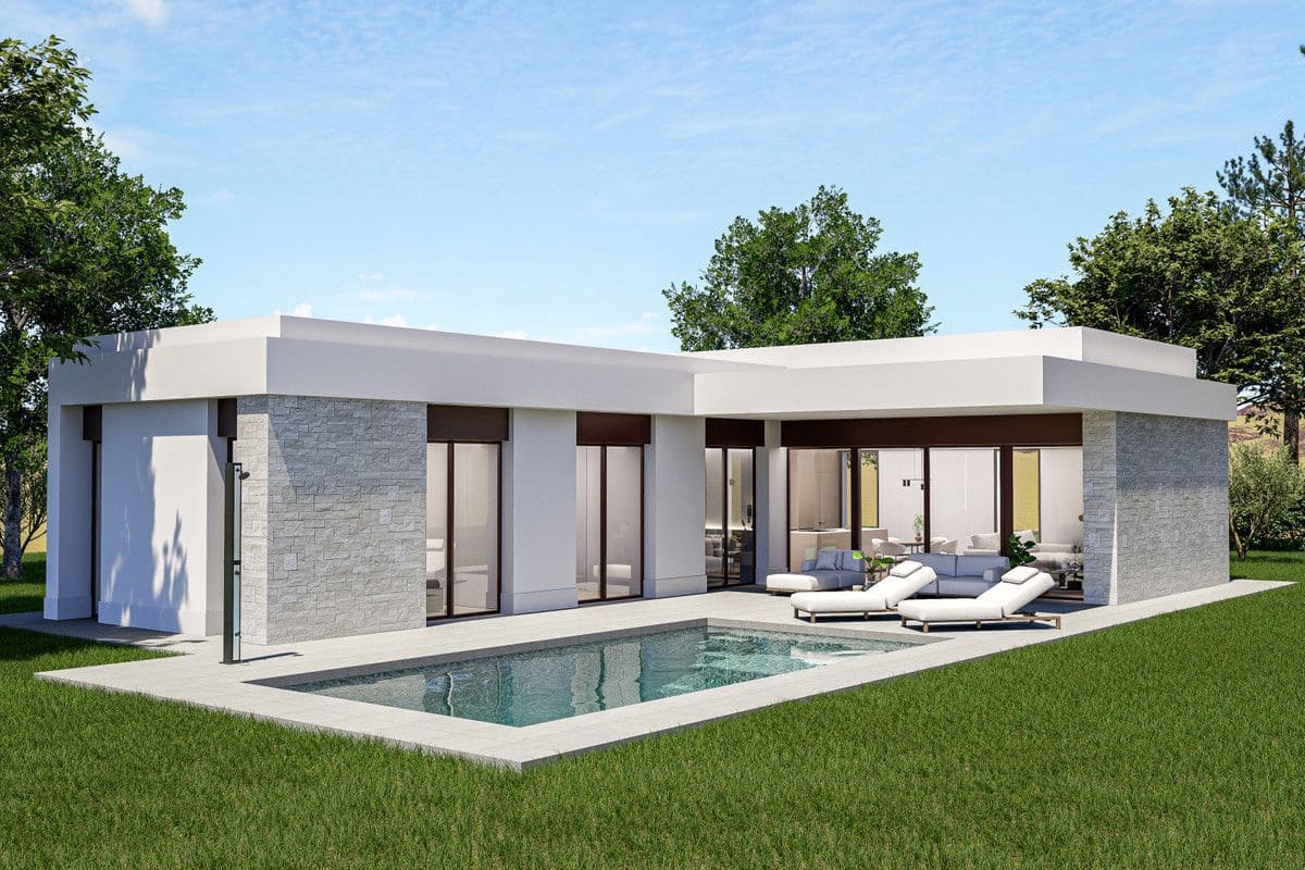 3 Zimmer Villa zu verkaufen in Aspe mit Pool - 417.000 € (Ref: 9992721)
