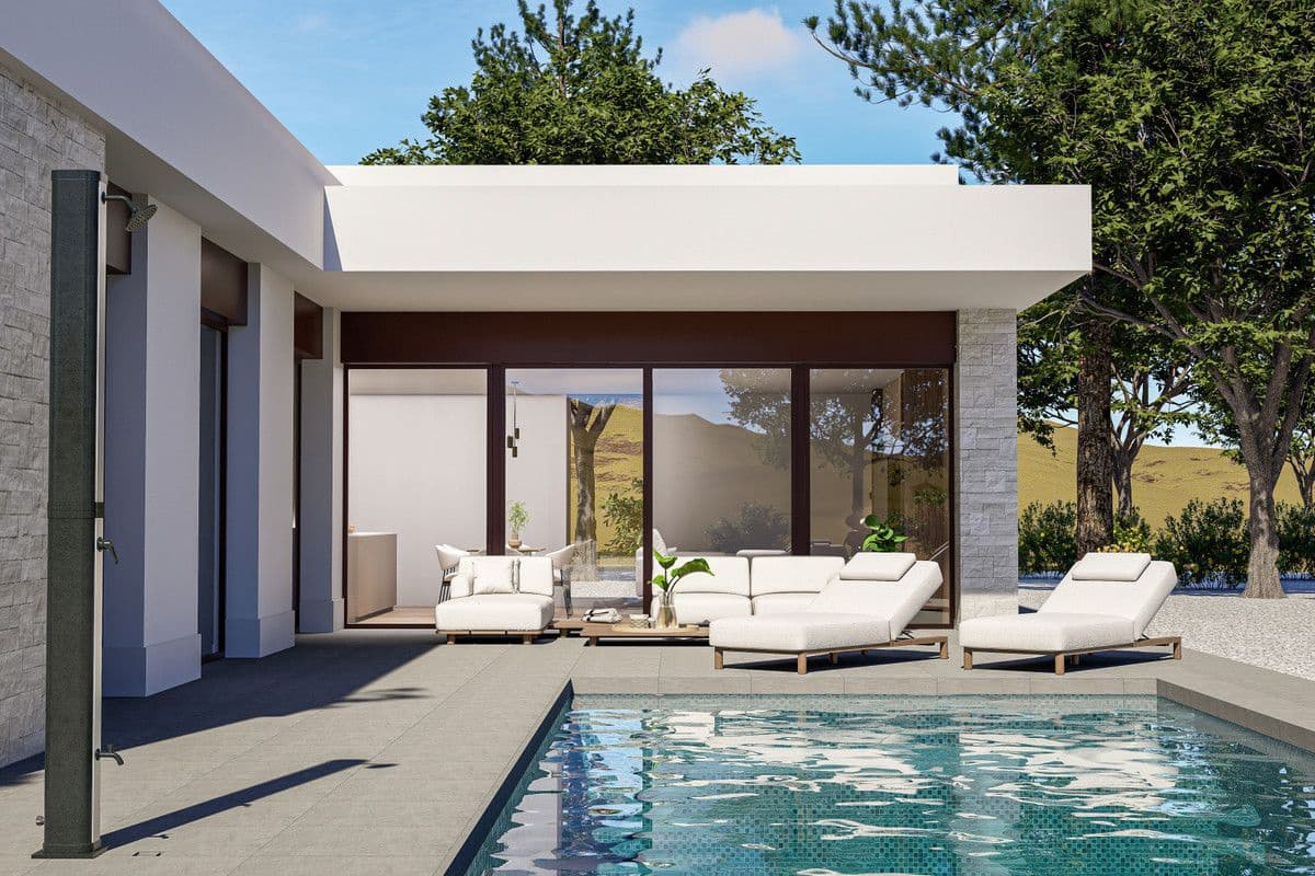 3 Zimmer Villa zu verkaufen in Aspe mit Pool - 417.000 € (Ref: 9992721)