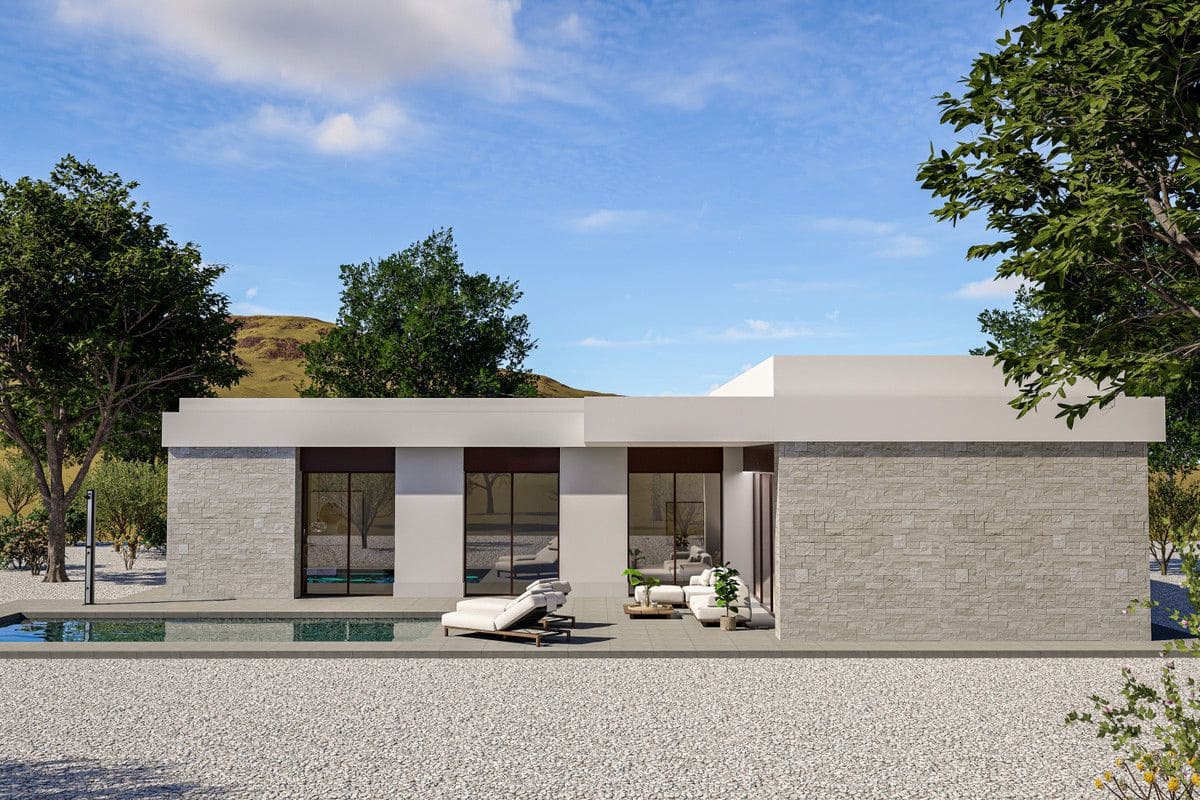 3 Zimmer Villa zu verkaufen in Aspe mit Pool - 417.000 € (Ref: 9992721)