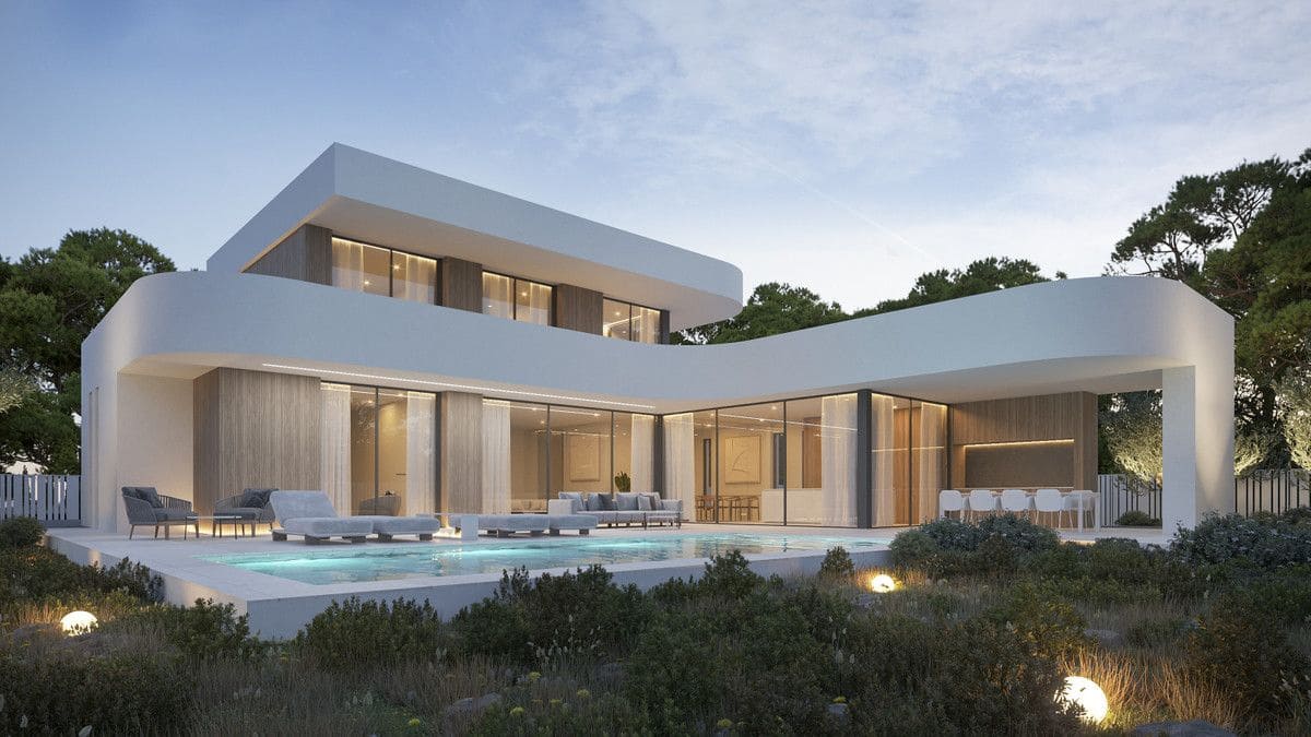Chalet de 4 habitaciones en Moraira en venta con piscina - 1.980.000 € (Ref: 9992746)