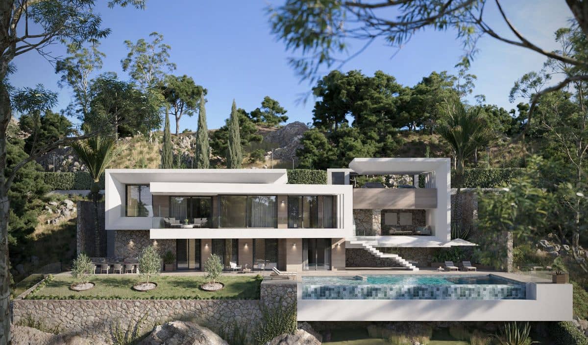 4 sovrum Villa till salu i Mijas med pool - 2 650 000 € (Ref: 9992784)