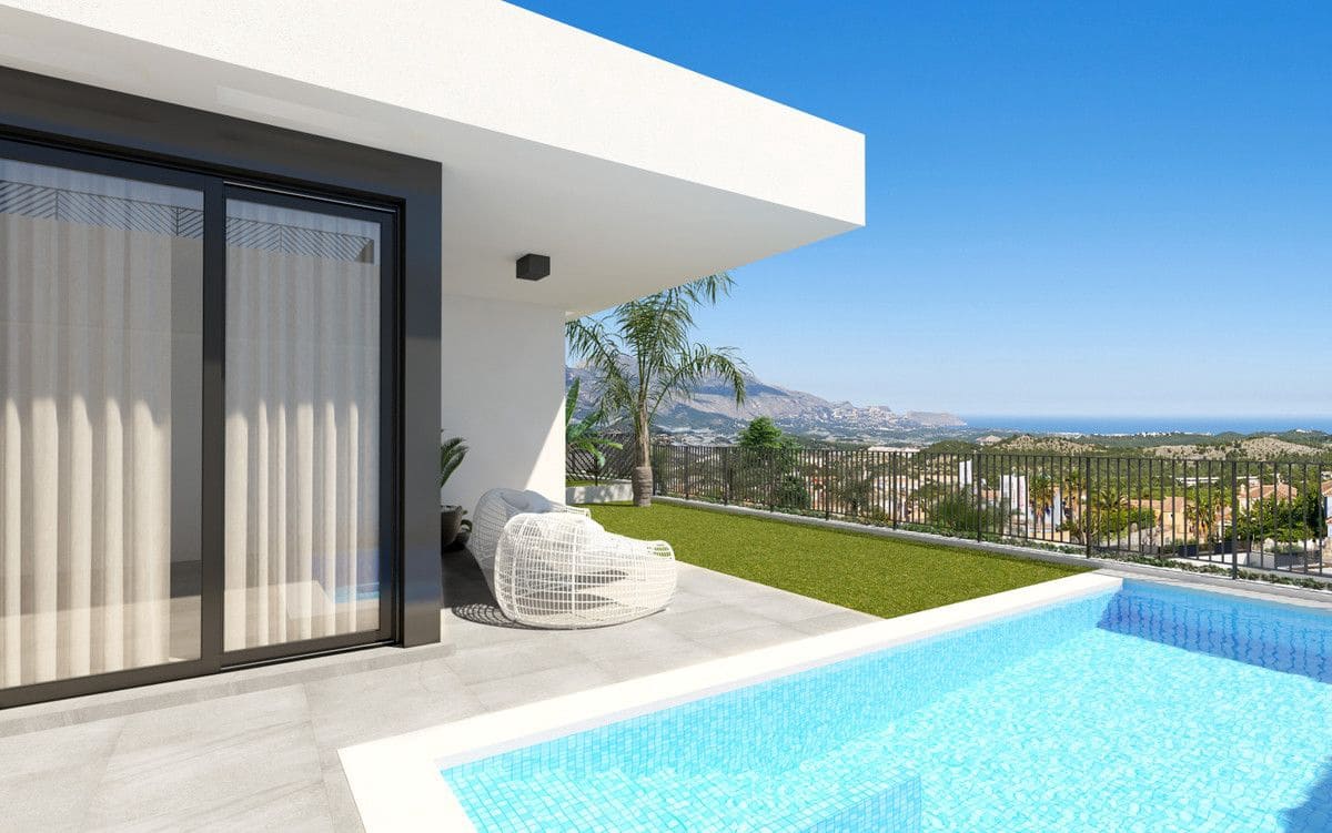 3 soveværelse Villa til salg i Polop med swimmingpool - € 470.000 (Ref: 9992803)