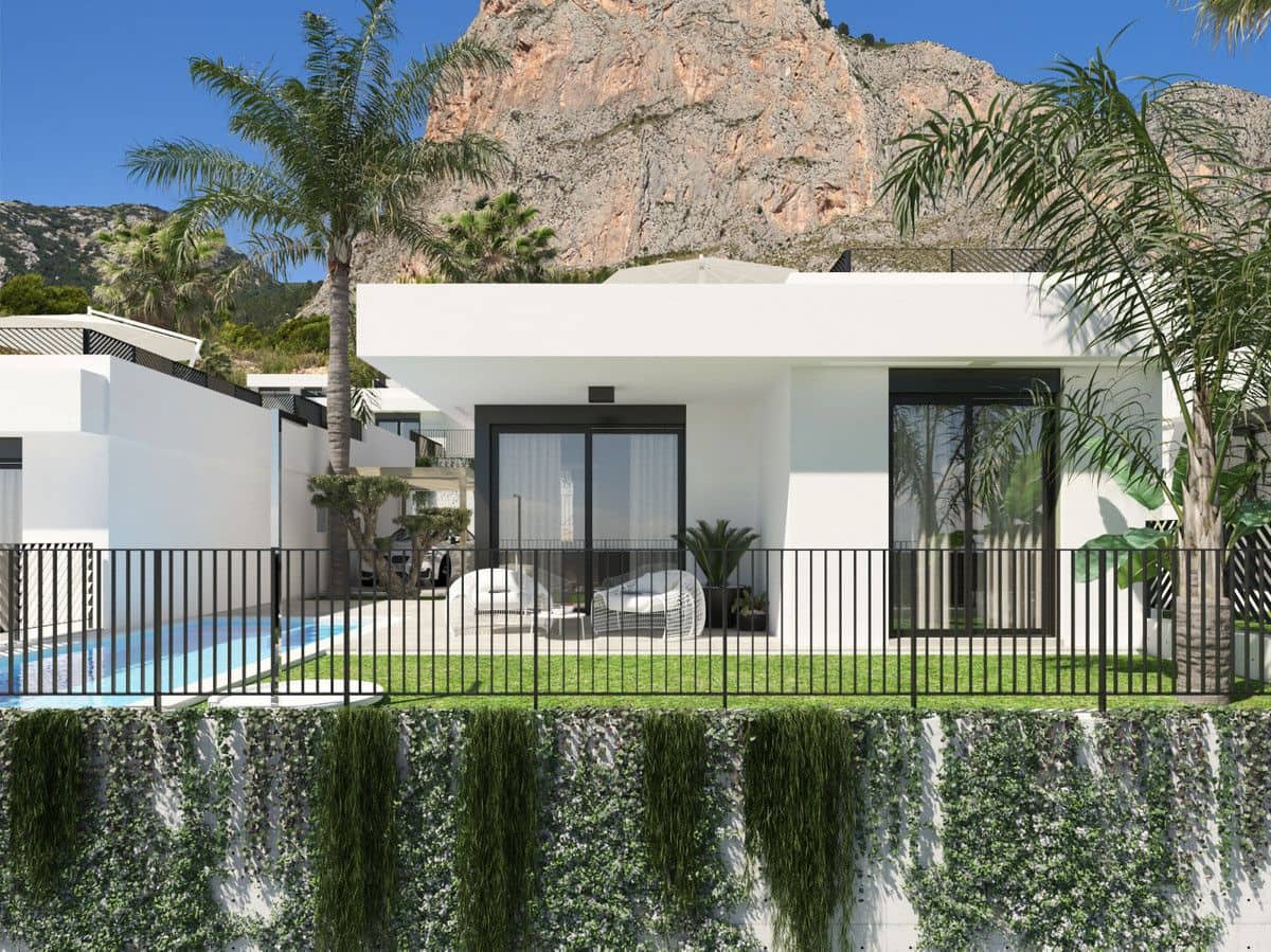 3 soveværelse Villa til salg i Polop med swimmingpool - € 470.000 (Ref: 9992803)