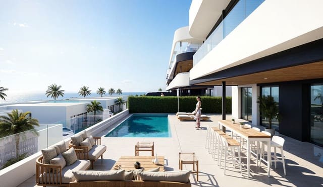 2 soveværelse Lejlighed til salg i Los Alcázares med swimmingpool - € 299.000 (Ref: 9992836)