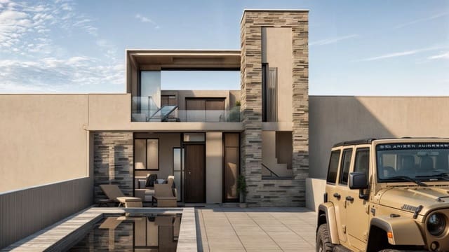 3 sovrum Villa till salu i La Pinilla, Fuente Alamo de Murcia med pool - 272 464 € (Ref: 9992856)
