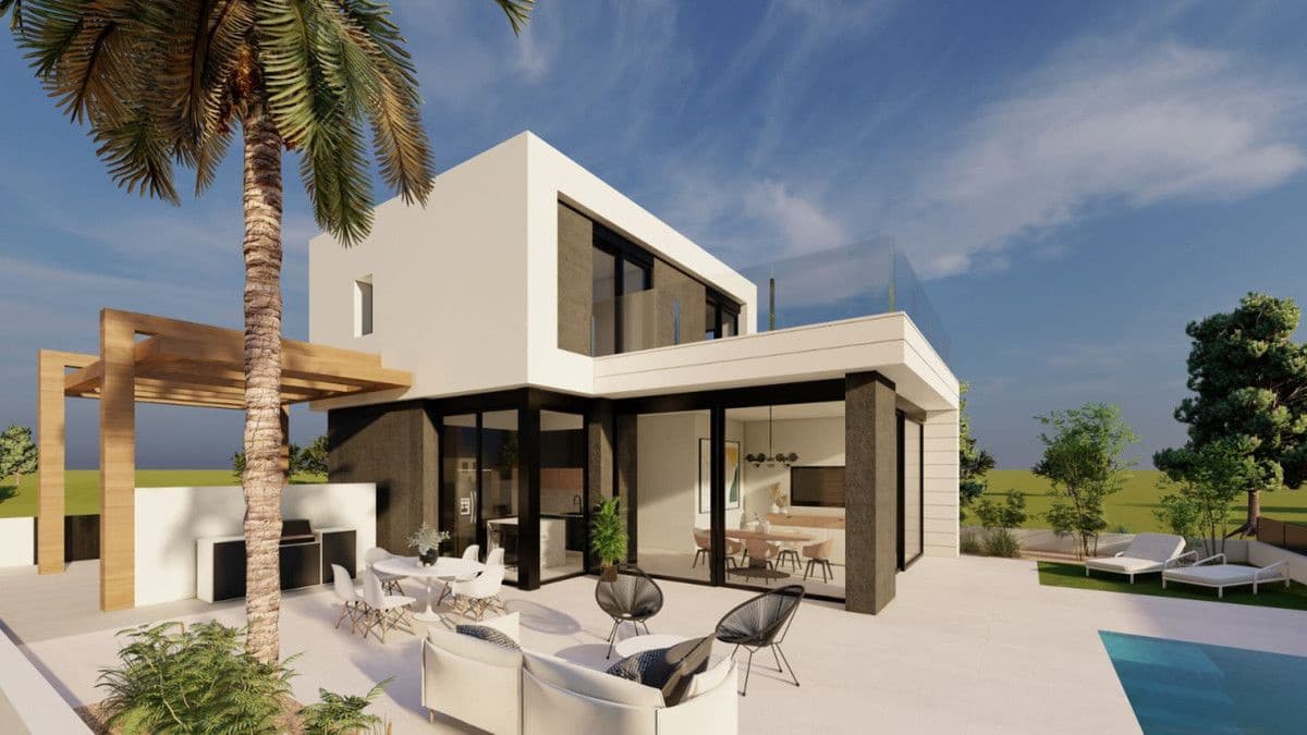 3 Zimmer Villa zu verkaufen in Pilar de la Horadada mit Pool - 594.000 € (Ref: 9992946)