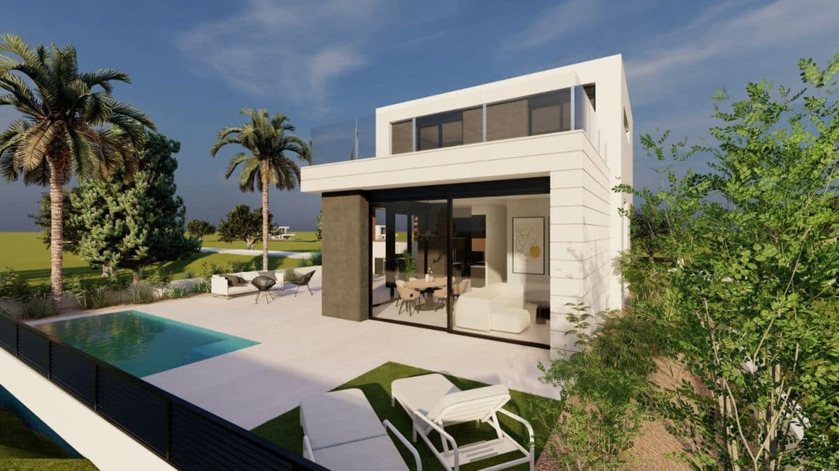 3 Zimmer Villa zu verkaufen in Pilar de la Horadada mit Pool - 594.000 € (Ref: 9992946)