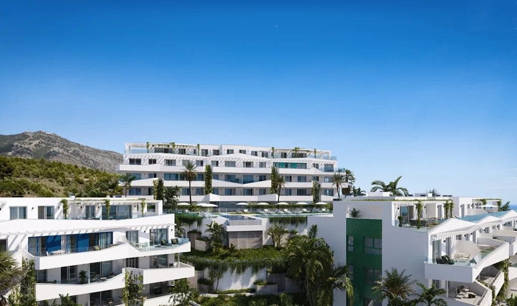 3 makuuhuone Huoneisto myytävänä paikassa Mijas mukana uima-altaan - 616 000 € (Ref: 9992972)