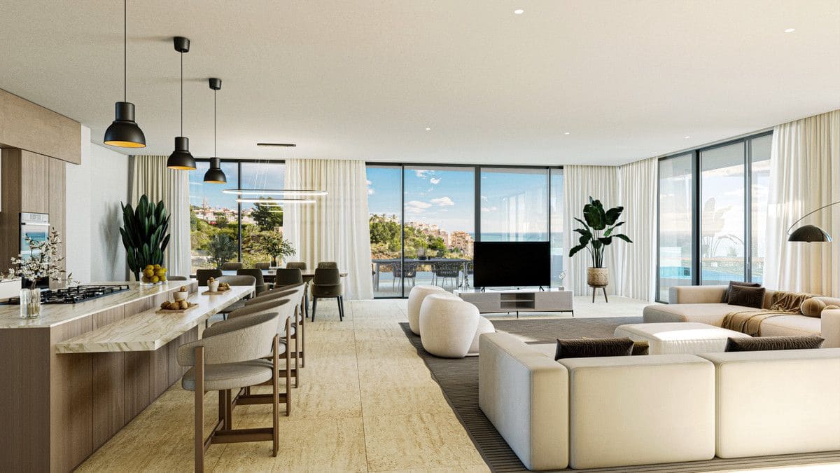 3 soveværelse Lejlighed til salg i Carvajal med swimmingpool - € 1.129.000 (Ref: 9992980)
