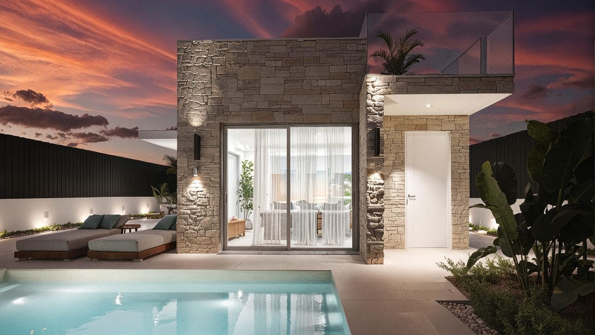 3 soveværelse Villa til salg i Los Alcazares med swimmingpool - € 669.900 (Ref: 9992987)