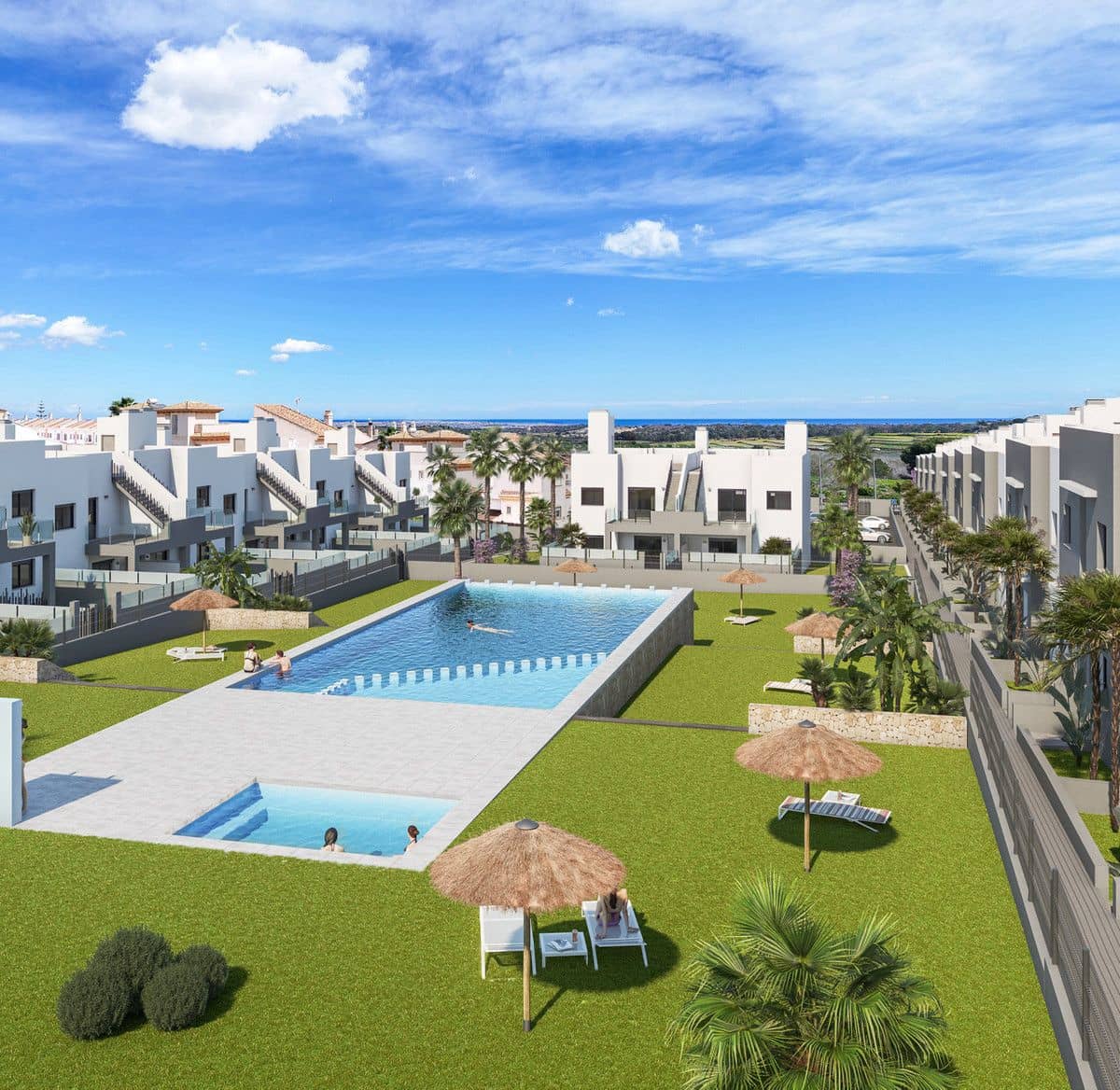 2 bedroom Villa for sale in San Miguel de Salinas with pool - € 243,800 (Ref: 9993019)