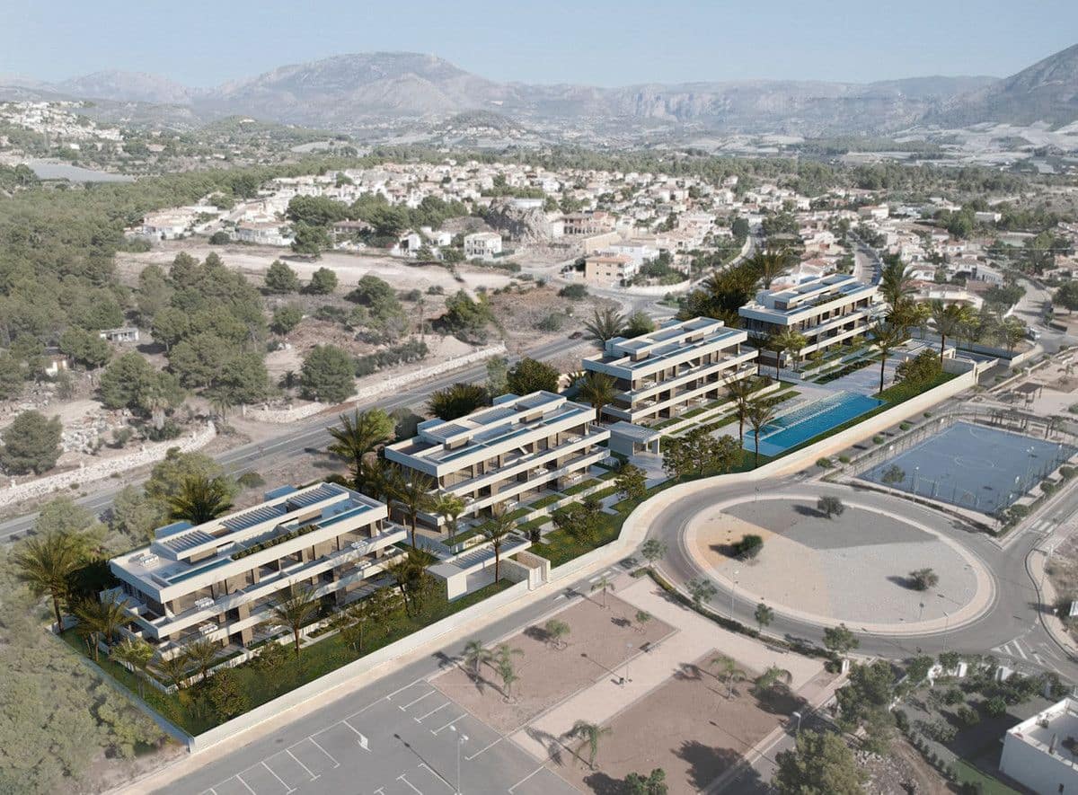2 bedroom Apartment for sale in Alfaz del Pi / L'Alfas del Pi with pool - € 412,000 (Ref: 9993131)