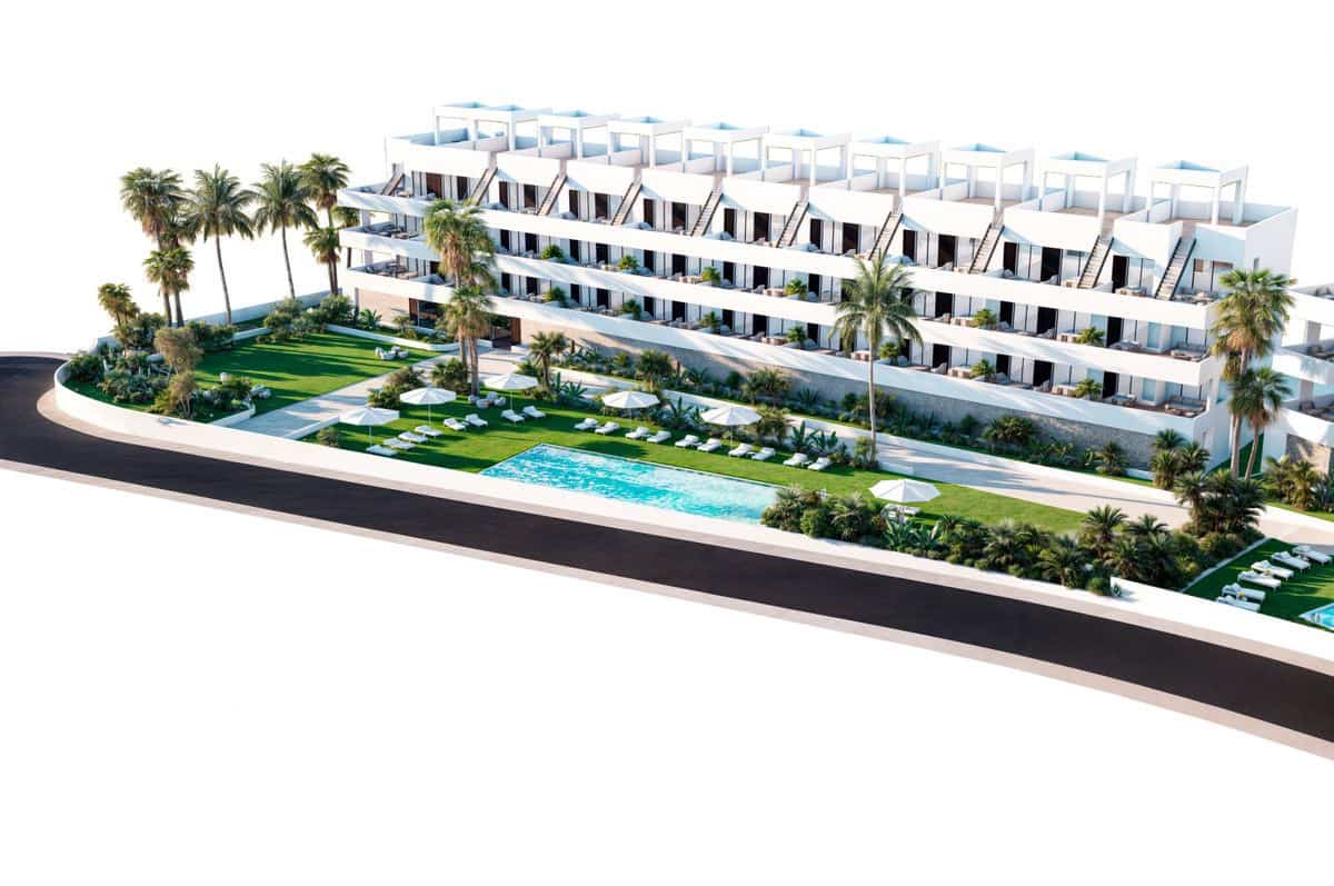 2 soveværelse Lejlighed til salg i Finestrat med swimmingpool - € 299.900 (Ref: 9993162)
