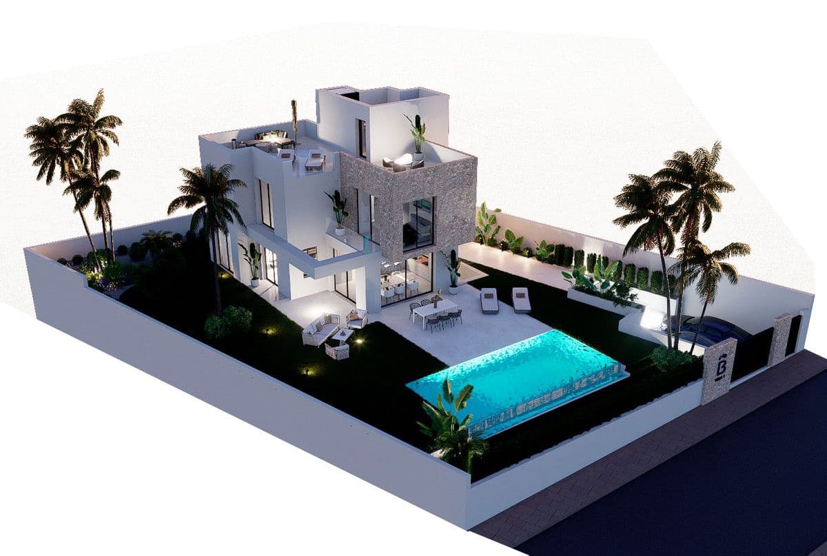 3 sypialnia Willa na sprzedaż w La Villajoyosa / Vila Joiosa z basenem - 699 900 € (Ref: 9993192)