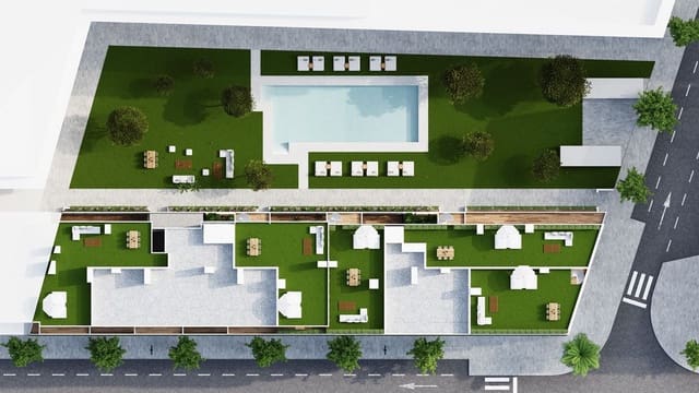 2 soveværelse Lejlighed til salg i Carretera de Cadiz, Málaga by med swimmingpool - € 519.120 (Ref: 9993211)