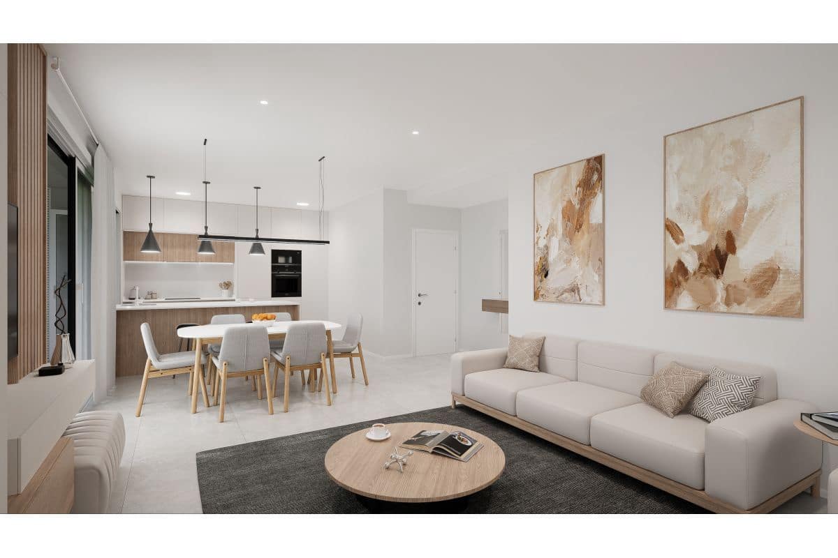 3 Zimmer Apartment zu verkaufen in Los Narejos mit Pool - 359.900 € (Ref: 9993300)