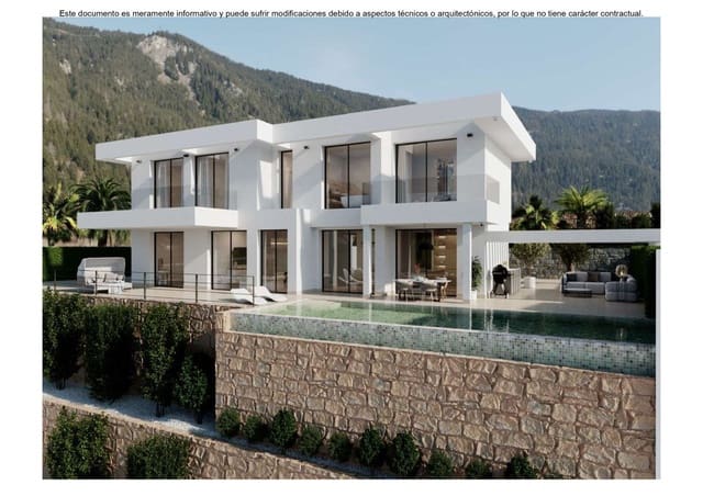 4 sypialnia Willa na sprzedaż w Finestrat z basenem - 2 750 000 € (Ref: 9993353)