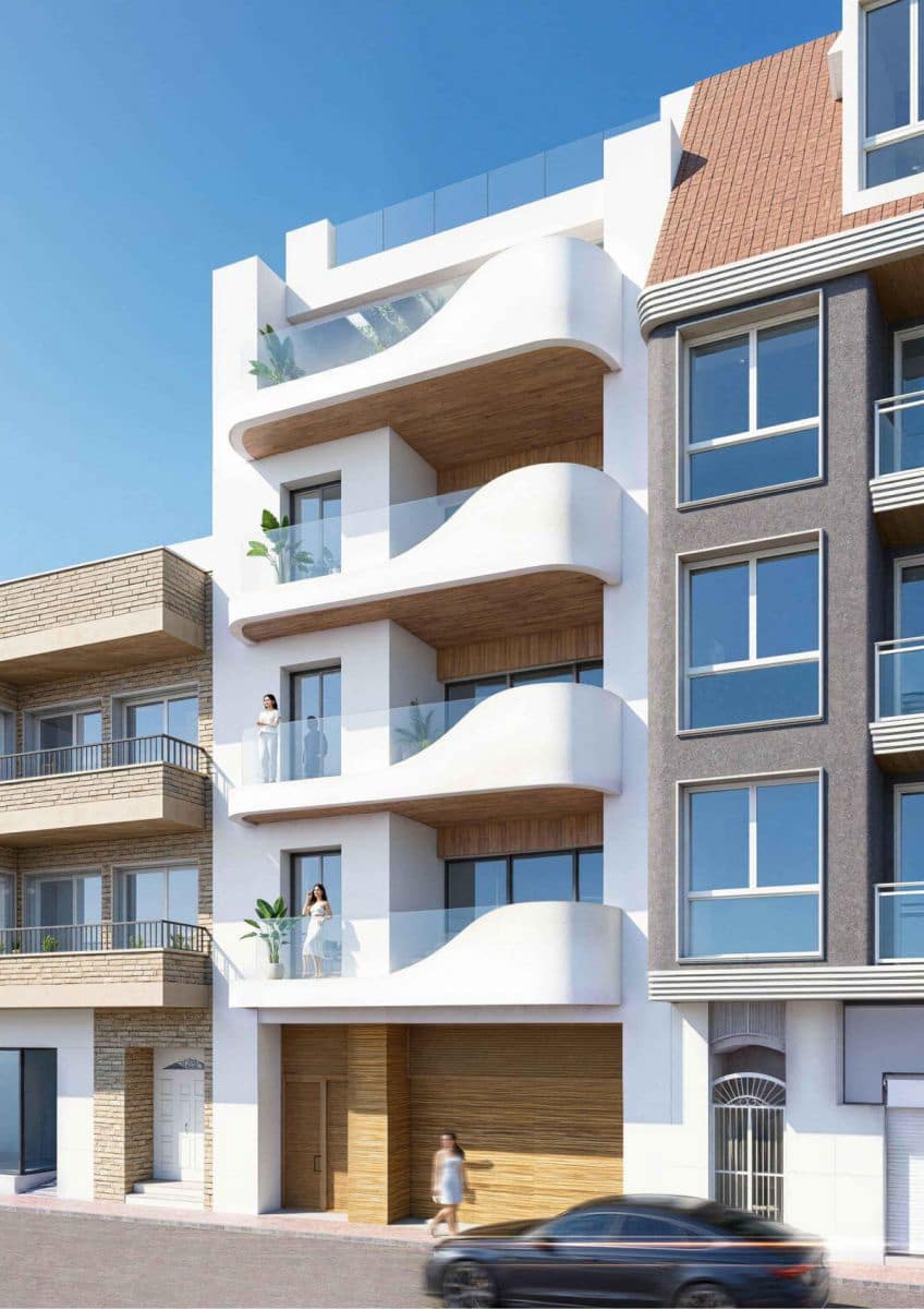 4 sypialnia Apartament na sprzedaż w Torrevieja z basenem - 609 000 € (Ref: 9993381)