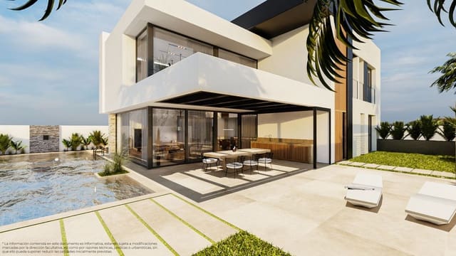 4 makuuhuone Huvila myytävänä paikassa Cabo Roig, Orihuela mukana uima-altaan - 1 600 000 € (Ref: 9993384)