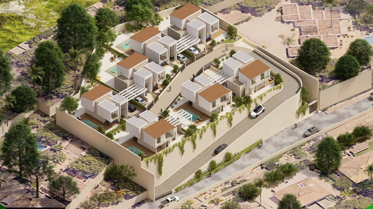 Chalet de 3 habitaciones en La Nucia en venta con piscina - 650.000 € (Ref: 9993426)