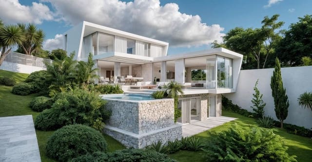 5 sypialnia Willa na sprzedaż w Riviera del Sol, Mijas z basenem - 2 895 000 € (Ref: 9993478)