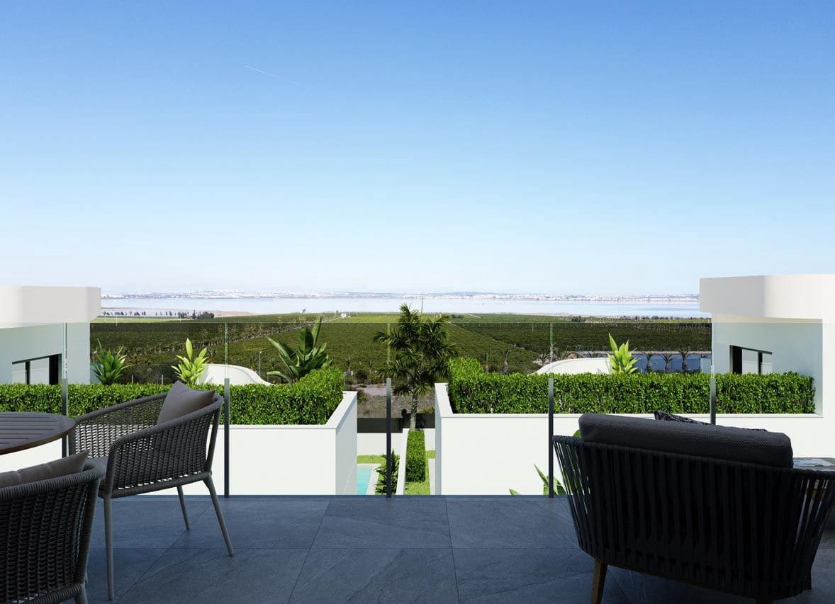 2 chambre Villa/Maison Semi-Mitoyenne à vendre à Orihuela Costa avec piscine - 330 000 € (Ref: 9993495)