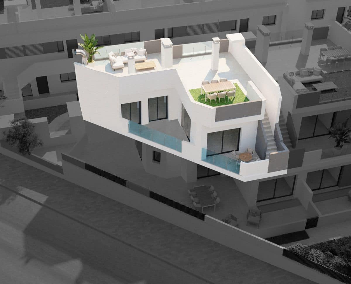 2 chambre Villa/Maison Semi-Mitoyenne à vendre à Orihuela Costa avec piscine - 330 000 € (Ref: 9993495)