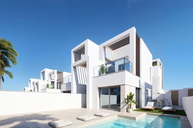 3 soverom Kjedet enebolig til salgs i Los Alcázares med svømmebasseng - € 469 000 (Ref: 9993535)