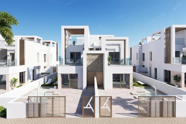 3 soverom Kjedet enebolig til salgs i Los Alcázares med svømmebasseng - € 469 000 (Ref: 9993535)