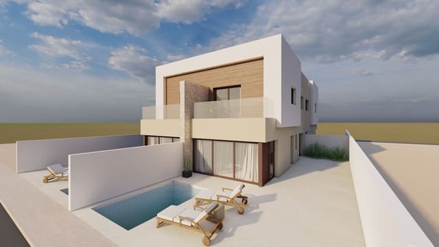 3 camera da letto Villetta Bifamiliare in vendita in Santiago de la Ribera, San Javier con piscina - 376.500 € (Rif: 9993543)