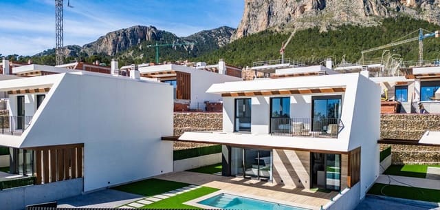 2 Zimmer Villa zu verkaufen in Polop mit Pool - 498.500 € (Ref: 9994426)