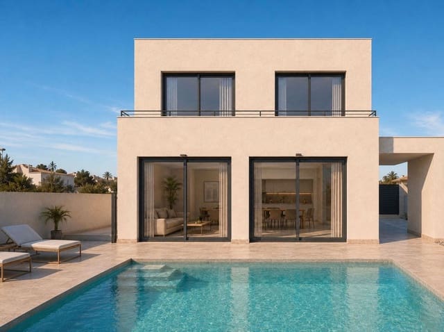 3 soverom Villa til salgs i Torre de la Horadada, Pilar de la Horadada med svømmebasseng - € 995 000 (Ref: 9999996)